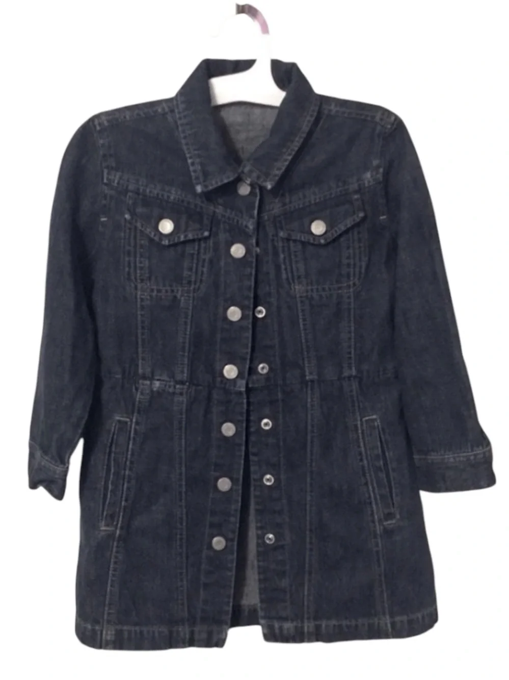 Gap Kids Dark Denim Jacket/Dress Sz XS/TP (4)